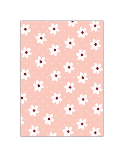 Dainty Daisies Notebook | Available in various sizes