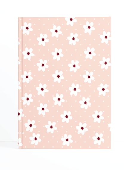 Dainty Daisies Notebook | Available in various sizes