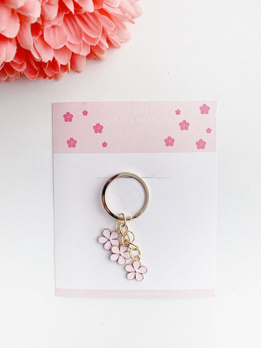Dainty Floral key chain - Supple Room