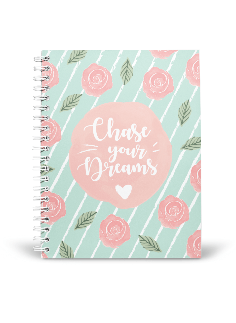 Dream Chaser Notebook | Available in various sizes