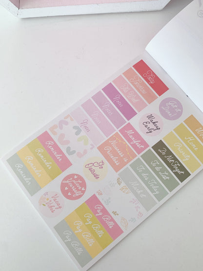 Enchanted Pastel Paradise Sticker Book - Supple Room