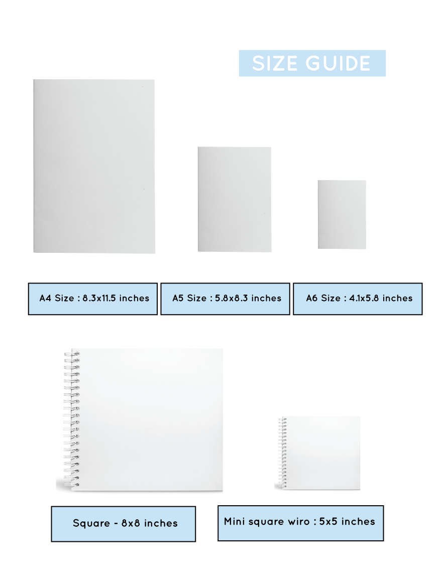 Enjoy Today Notebook | Available in various sizes