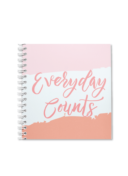 Everyday Counts Notebook | Available in various sizes