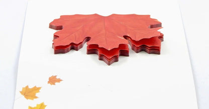 Exotic Leaf sticky notes | Biloba/Linden/Maple