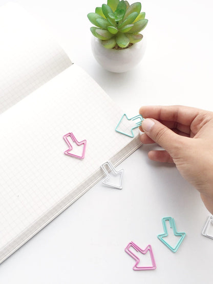 Eye Candy Arrow Paper Clips | Set of 6 or 12 - Supple Room