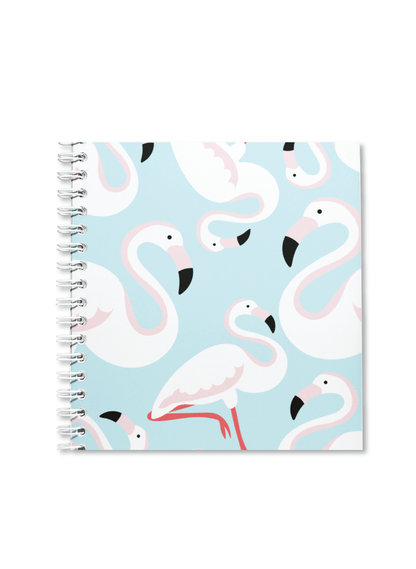 Flamingo Love Notebook | Available in various sizes