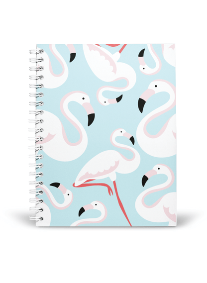 Flamingo Love Notebook | Available in various sizes