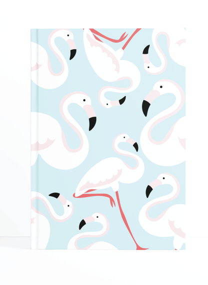 Flamingo Love Notebook | Available in various sizes