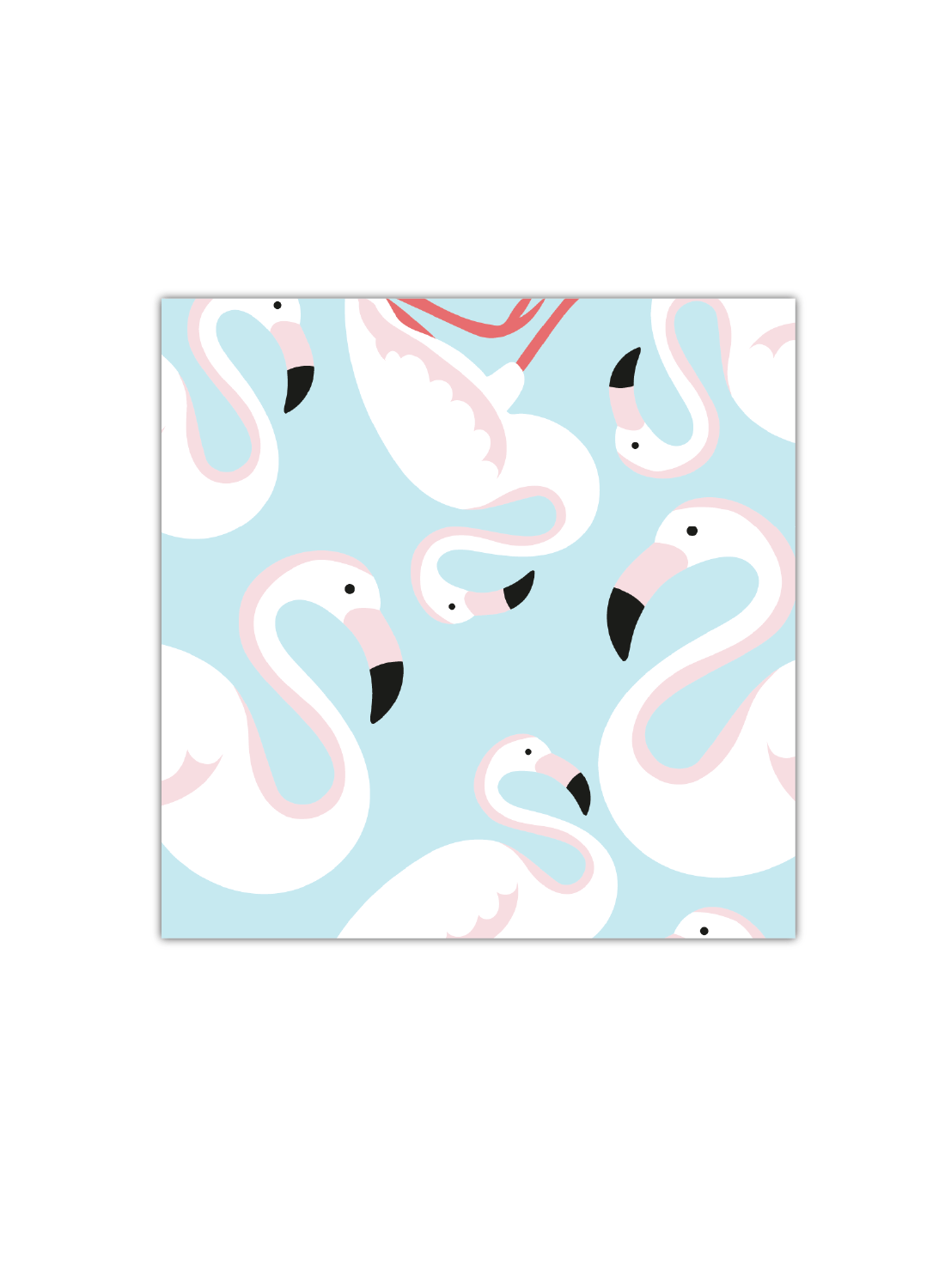 Flamingo Love Notebook | Available in various sizes
