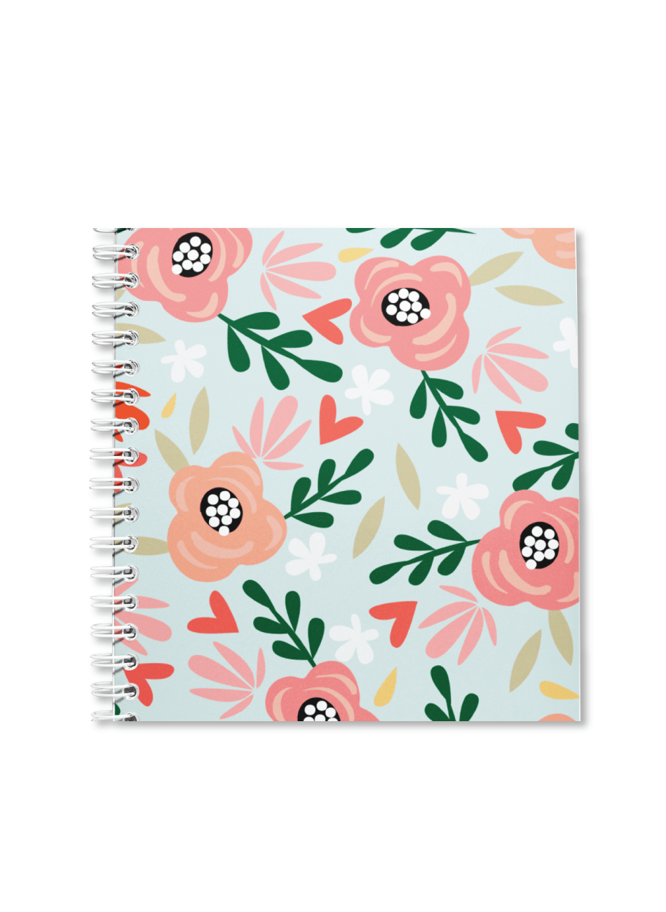 Floral Notebook | Available in various sizes