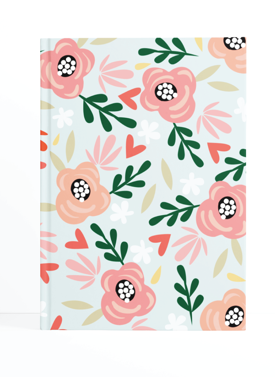 Floral Notebook | Available in various sizes