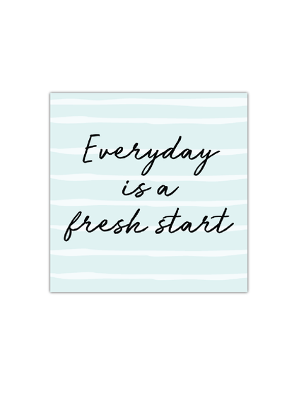 Fresh Start Notebook | Available in various sizes