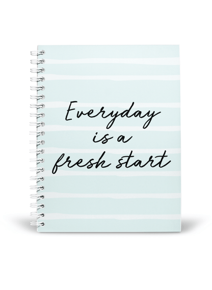 Fresh Start Notebook | Available in various sizes