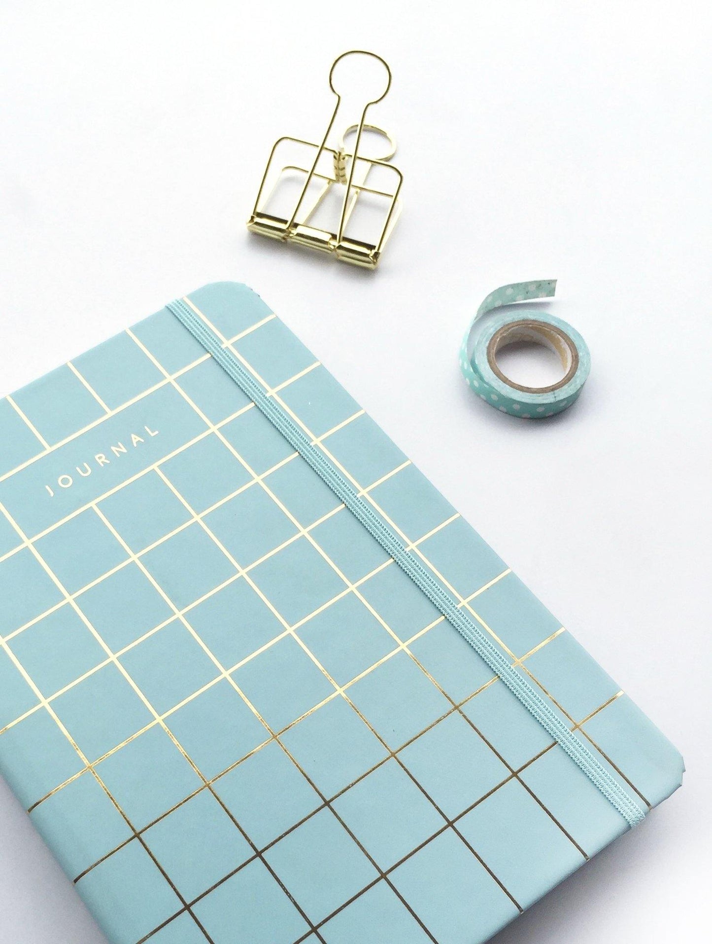 Gold Foiled Supreme Multi-Purpose Journal Notebook | Hardcover | Plain pages | Available in 5 colors - Supple Room