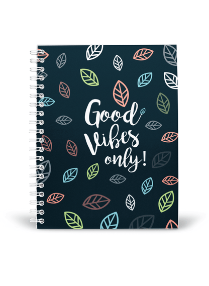 Good Vibes Only Notebook | Available in various sizes