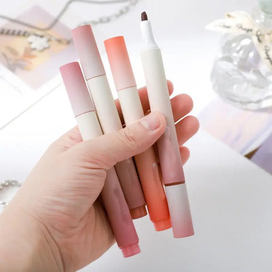 Gradient body cream color soft highlighter pens | set of 4 - Supple Room