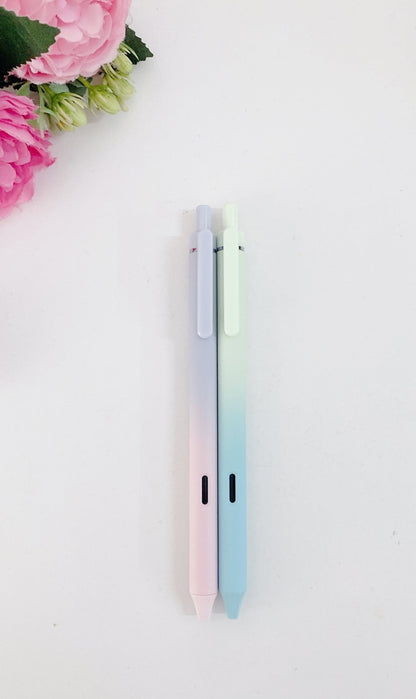 Gradient Glide Retractable Gel Pens | Black ink | 0.5mm - Supple Room