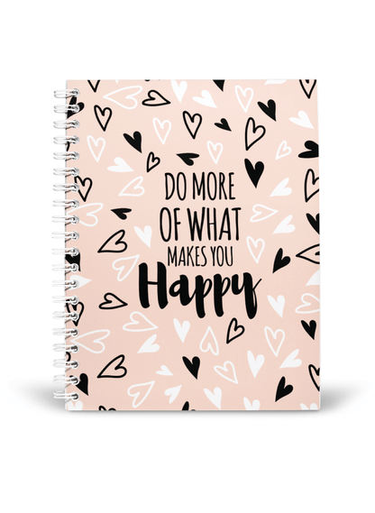 Happy Heart Notebook | Available in various sizes