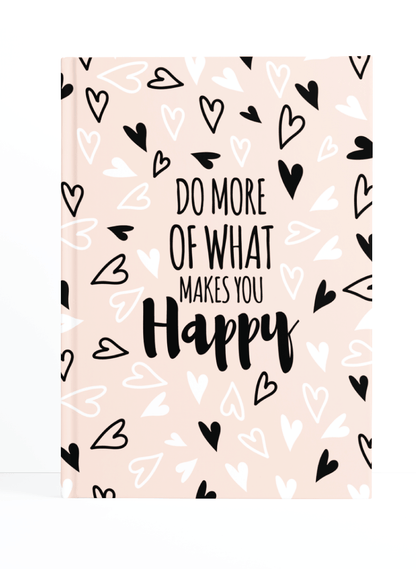 Happy Heart Notebook | Available in various sizes