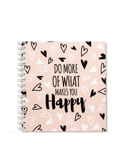 Happy Heart Notebook | Available in various sizes