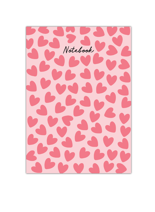 Heart Amour Notebook | Available in various sizes