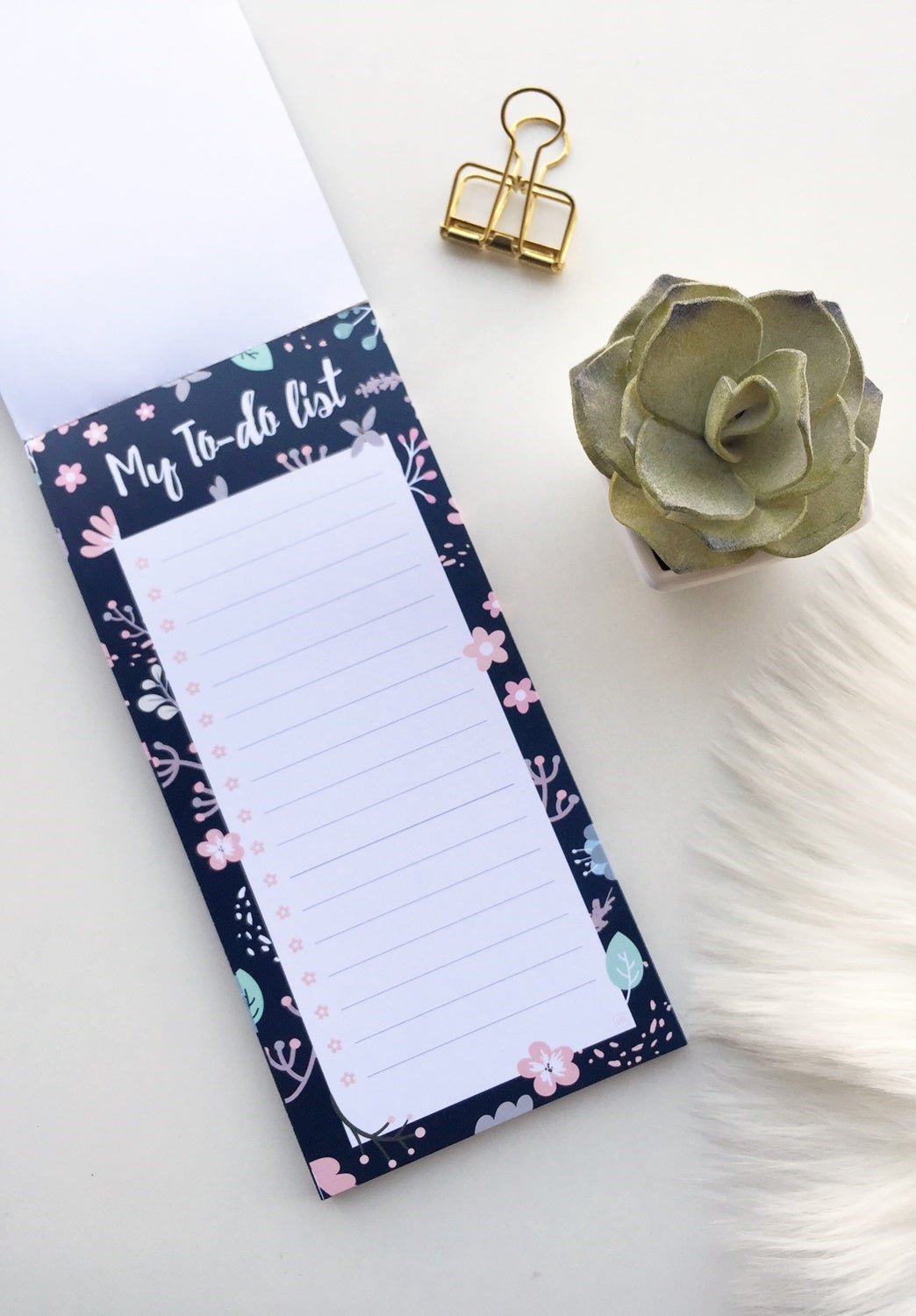 Imperial Floret 'To Do List' Pad - Supple Room