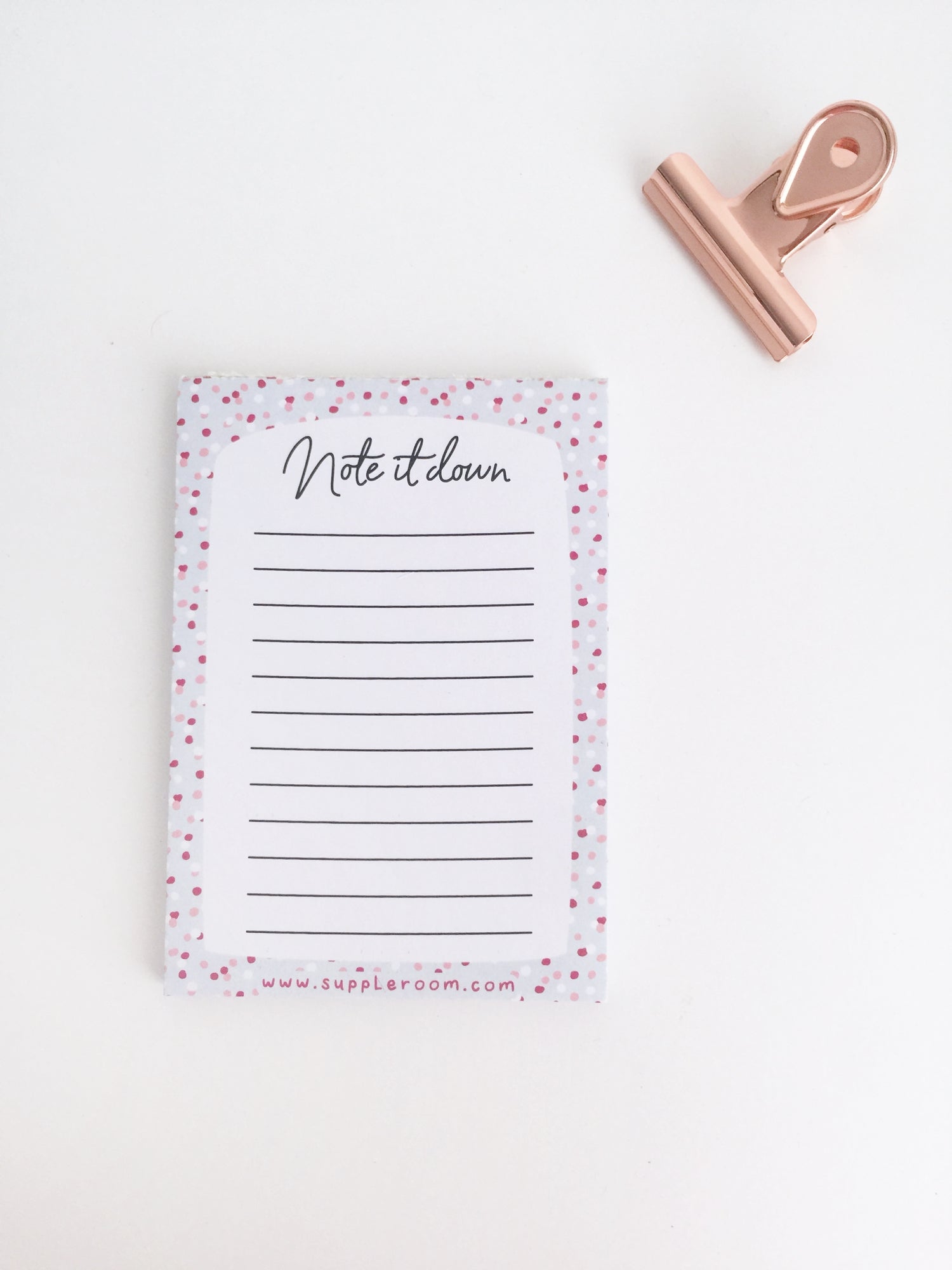 Jot it down Notepad | 50 sheets each - Supple Room