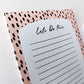 Let's do This To do List / Notepad | 50 sheets each - Supple Room