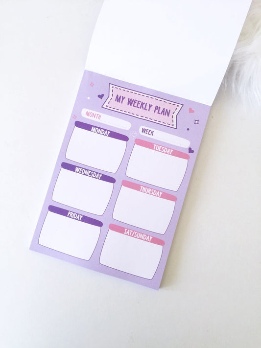 Lilac Love Daily/ Weekly/Monthly Planners | A5 Size | 50 sheets each - Supple Room