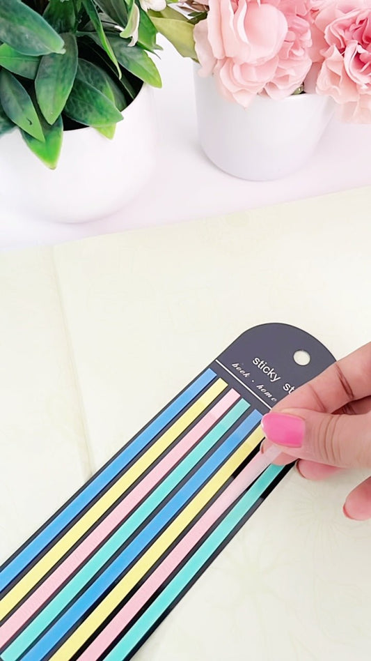 Long highlighting strips Sticky notes - Supple Room