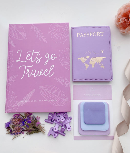"Love to Travel" Gift Hamper with Box | PrePacked - Supple Room