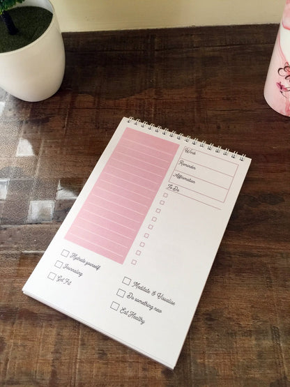 Lovely Bloomy Daily/ Weekly/Monthly Planners | Spiral A5 Size | 50 sheets each - Supple Room