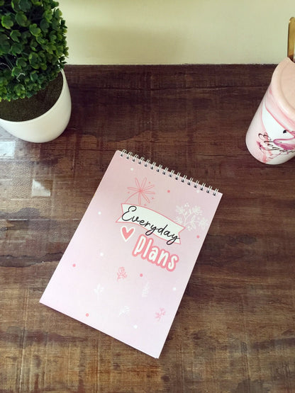 Lovely Bloomy Daily/ Weekly/Monthly Planners | Spiral A5 Size | 50 sheets each - Supple Room