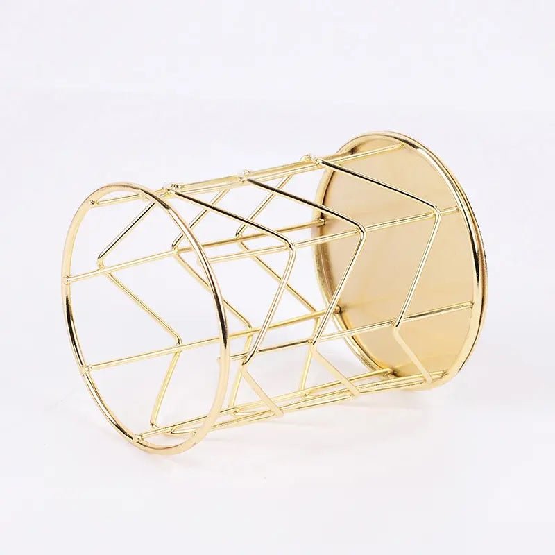 Luxurious Metal Pen Holder - Supple Room