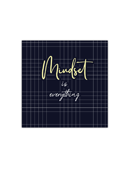 Mindset is everything Notebook | Available in various sizes - Supple Room