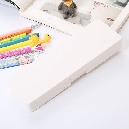 Minimalist Solid Pastel Pencil Case | Available in 4 colors - Supple Room