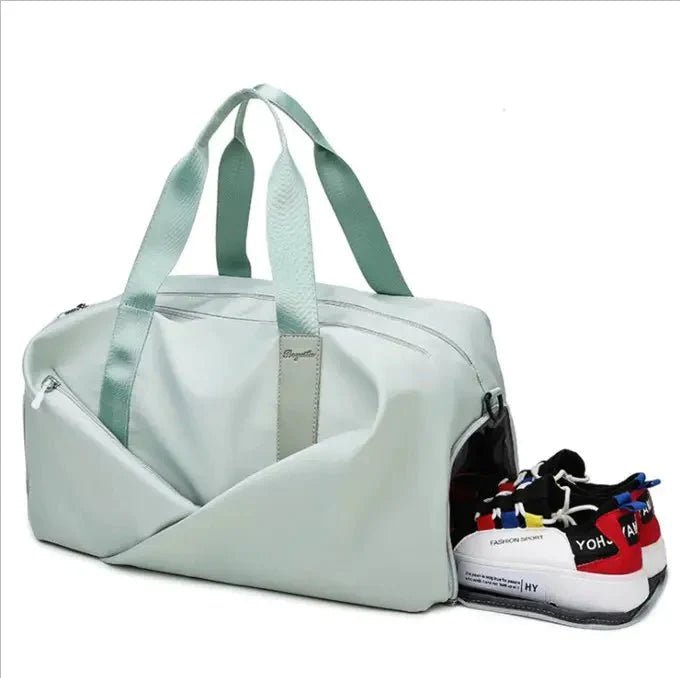 Minty Green Modern Chic Travel/Gym/Swim Bag | Available in four Colors - Supple Room