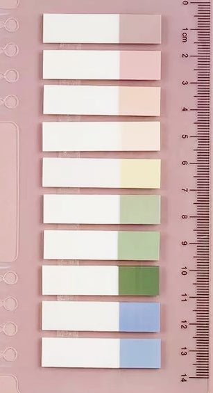 Pastel Transparent Sticky Notes, 550 Sheets Morandi Clear Sticky Tabs,  Translucent Page Flags Book Markers Stickers, Bible Journaling Study Office  School Supplies - Yahoo Shopping
