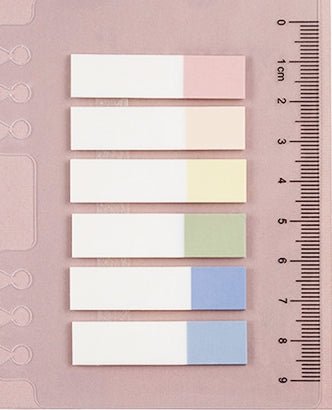 Morandi Transparent Index Tabs/ Page flags/ Sticky notes | Available in various styles - Supple Room