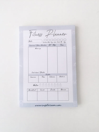 My Fitness Planner | A5 size | 50 sheets - Supple Room