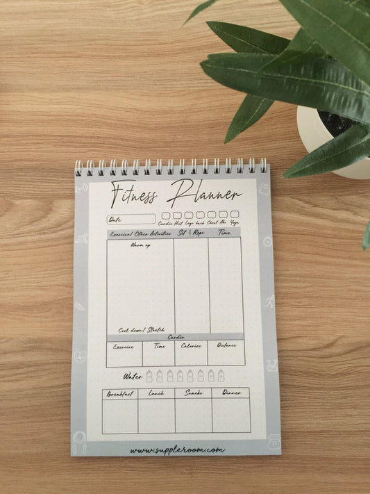 My Fitness Planner | A5 size | 50 sheets - Supple Room