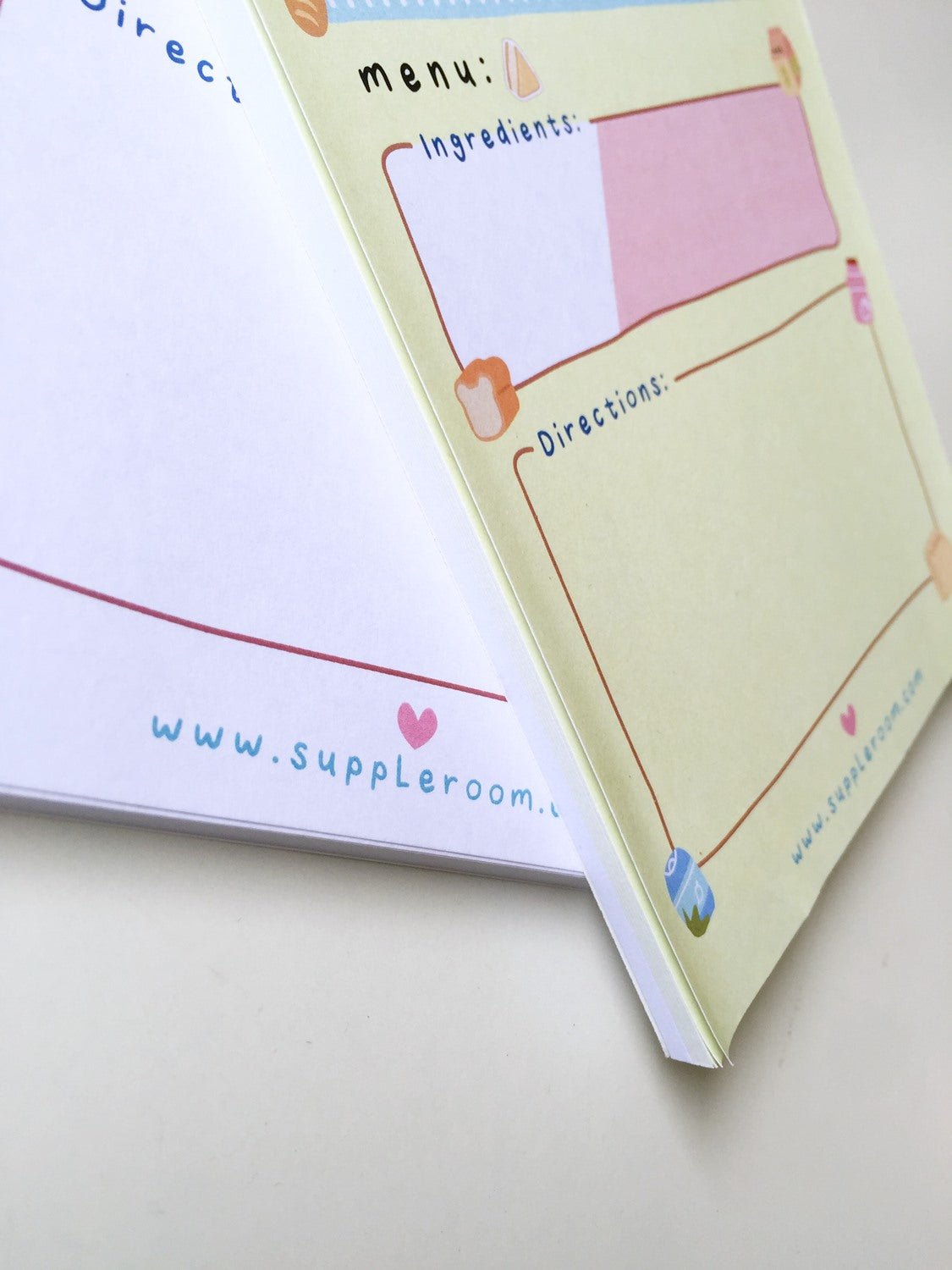 My Recipe pad | A5 Size | 50 sheets - Supple Room