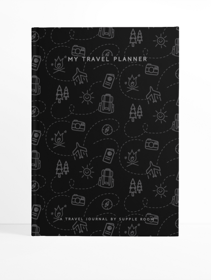 "My Travel Journal" Travel Planner Journal | A5 Size Hardcover - Supple Room