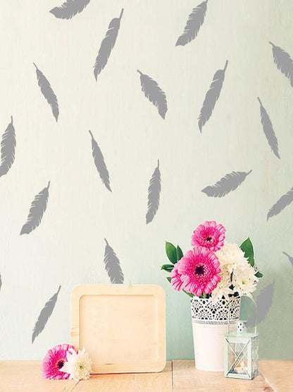 Oh Feather Wall Decals | Room Décor | 12 Pcs - Supple Room