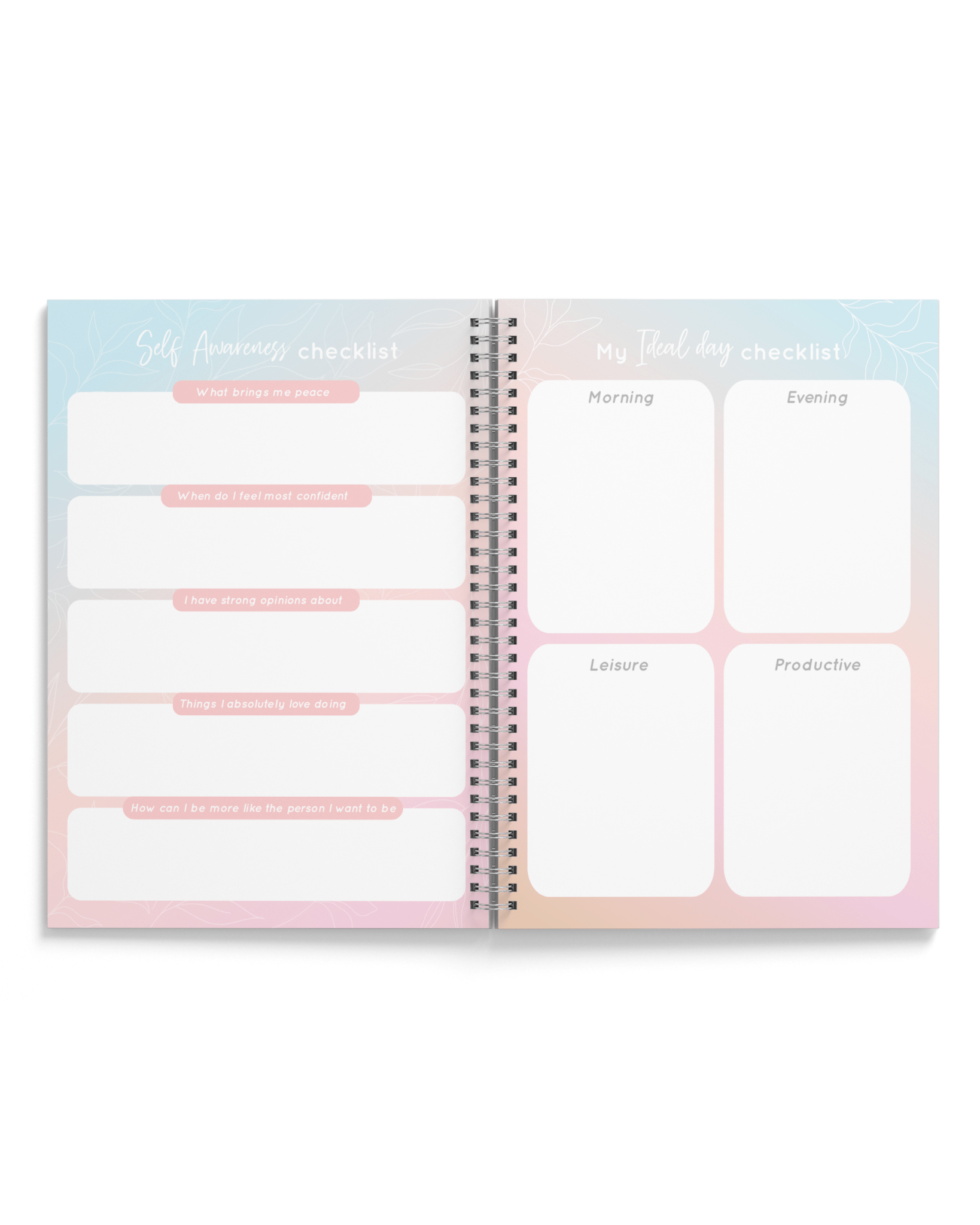 Open for Preorder “Floral Blooms" Annual Dated Planner 2024 | A5 Spiral HardBound - Supple Room