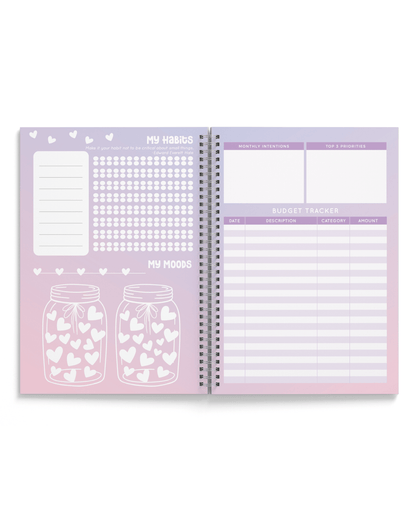 Open for Preorder “Good things take time" Annual Dated Planner 2024 | A5 Spiral HardBound - Supple Room