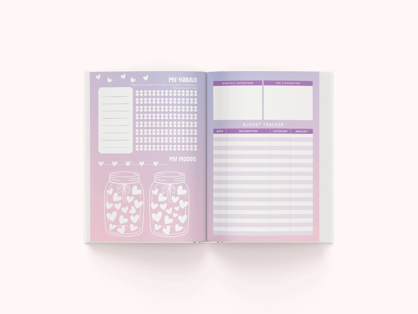 Open for Preorder “Heal & Grow" Annual Dated Planner 2024 | A5 Hardbound - Supple Room