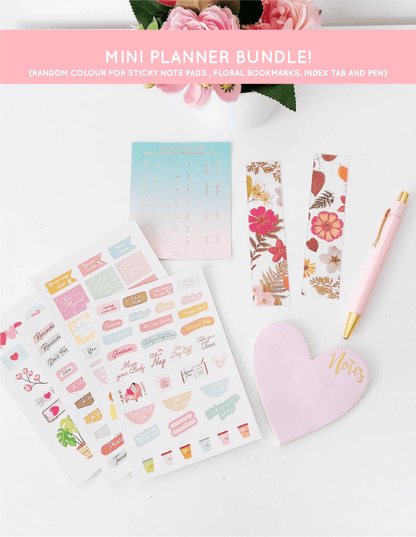 Open for Preorder 'Life is Peachy" Annual UNDATED Planner | A5 Hardbound - Supple Room