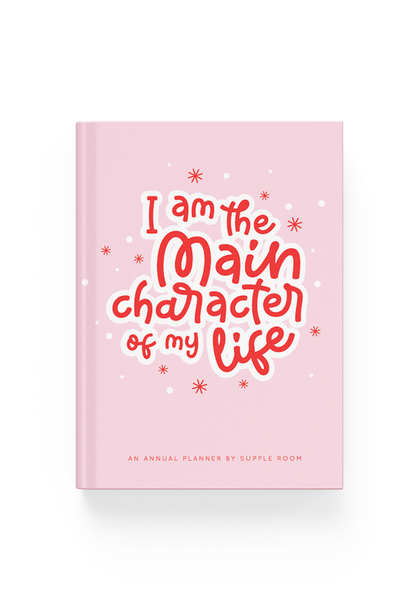 Open for Preorder 'Main Character" Annual UNDATED Planner | A5 Hardbound - Supple Room