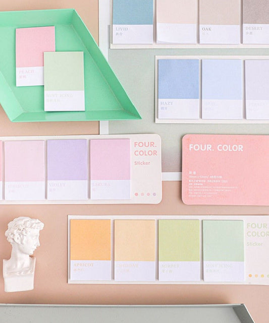 Pantone Shade Sticky notes | Available in four colors - Supple Room